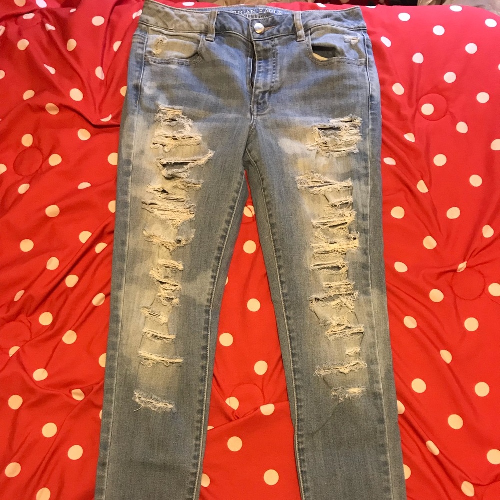 AE jeggings